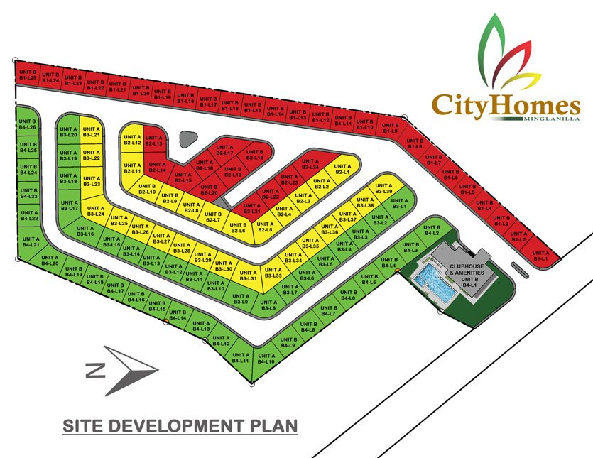 City Homes Minglanilla - Site Development Plan