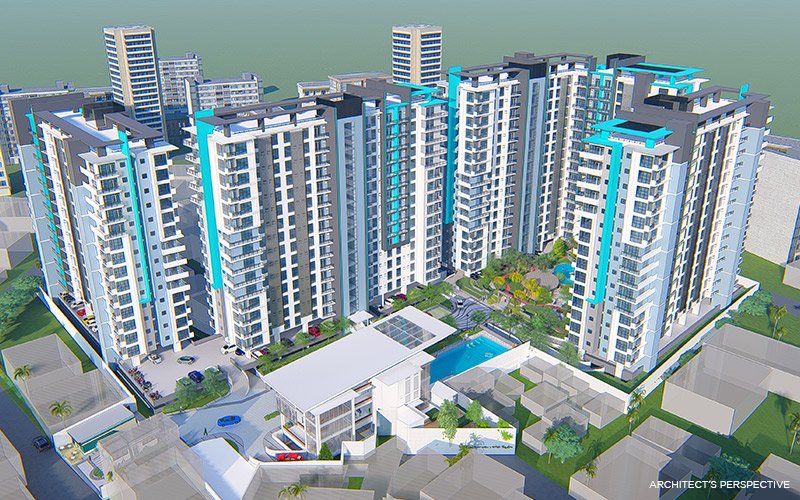 Mivela Garden Residences Aerial View
