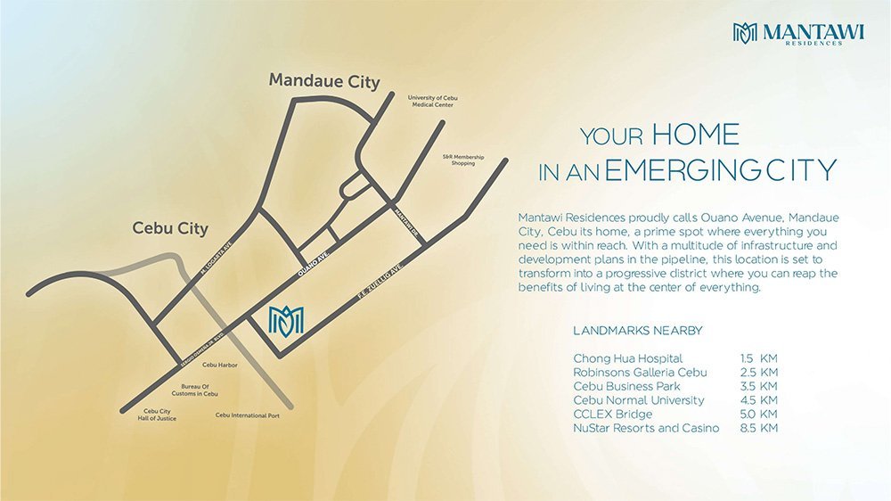 Mantawi Residences Vicinity Map