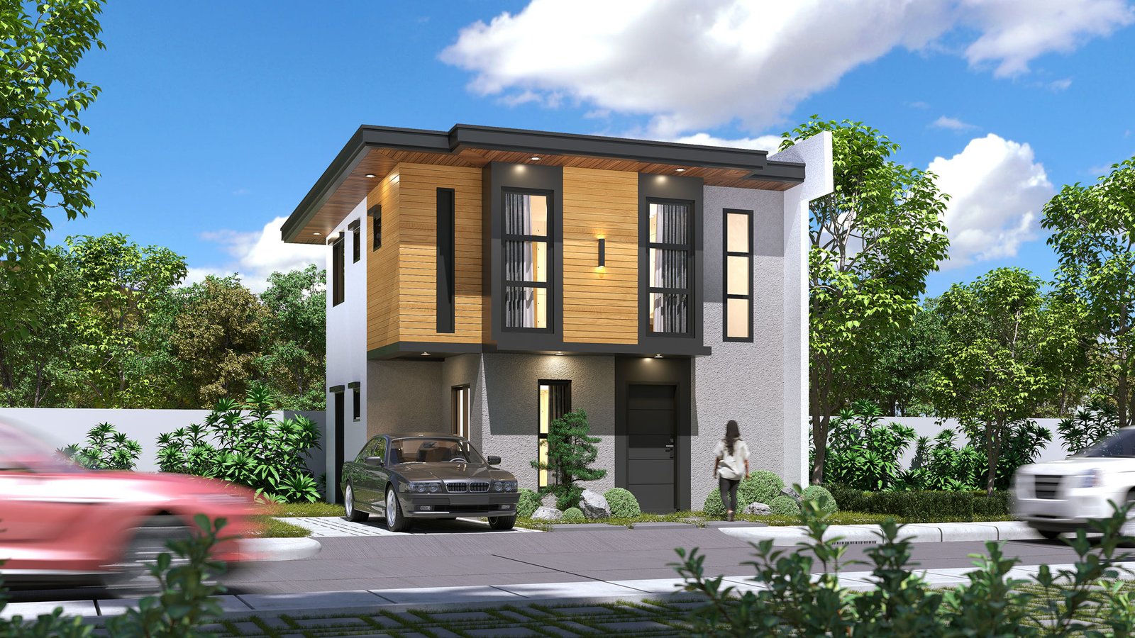 Danarra North - Model B Single-Attached Perspective