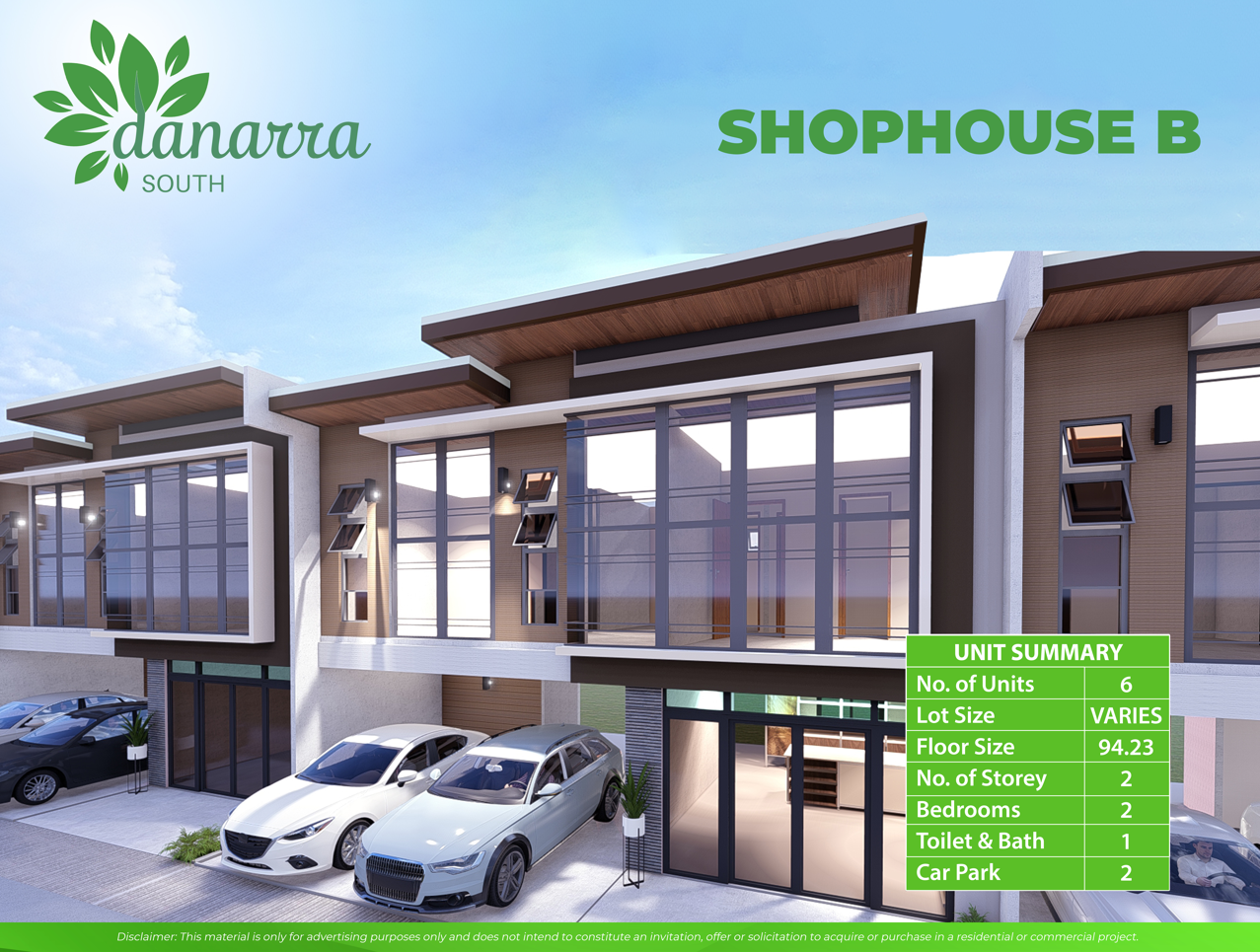 DANARRA SOUTH - SHOPHOUSE B